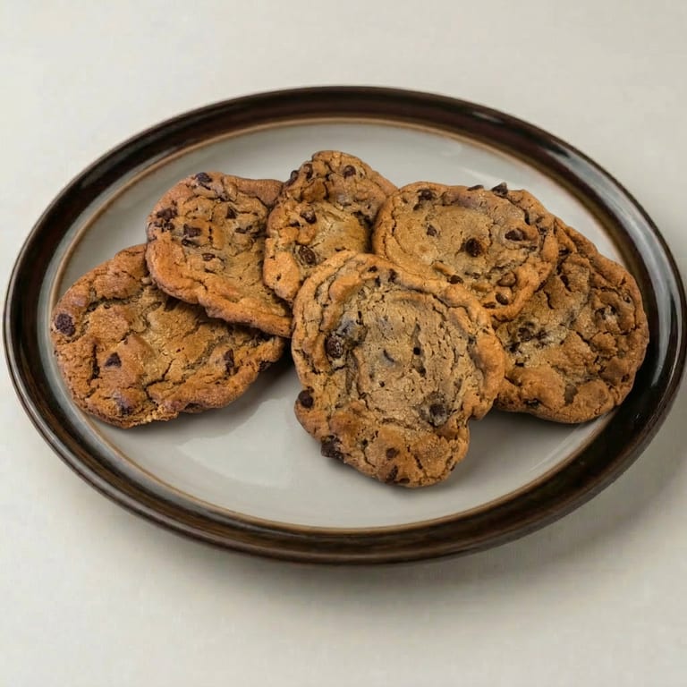 Chocolate Chip Cookies Freshly Baked