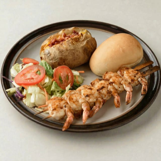 Grilled Shrimp (12 Pcs).