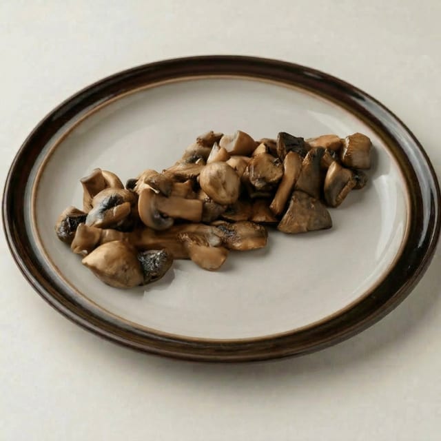 Grilled Mushrooms.