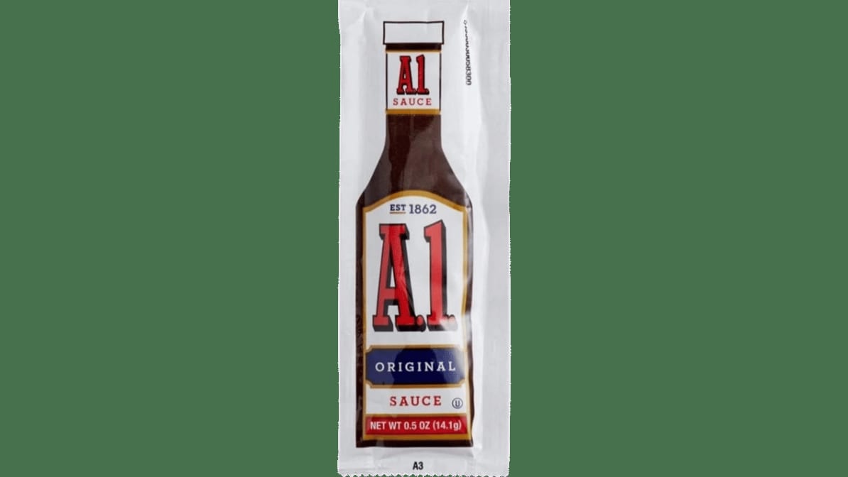 A1 Sauce Packet.