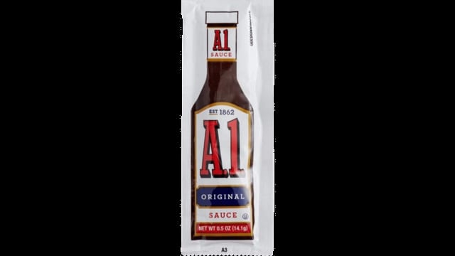 A1 Sauce Packet.