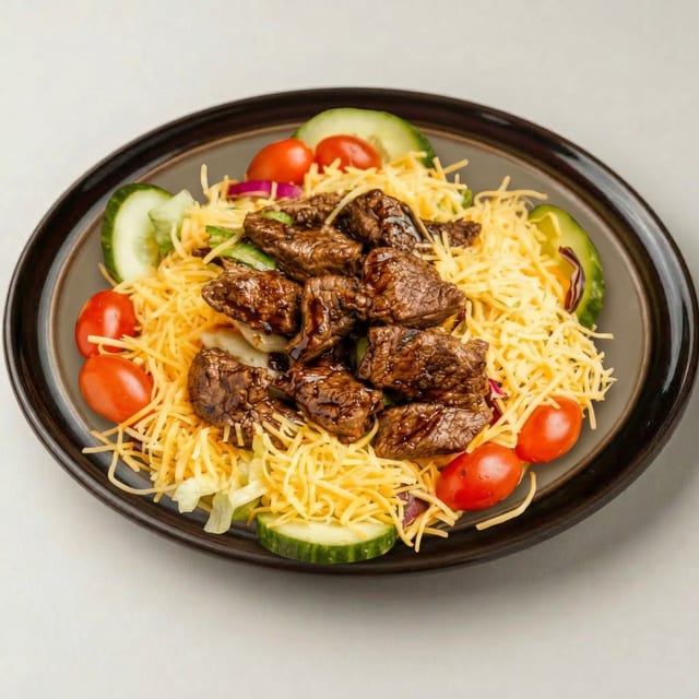 Grilled Sirloin Chef Salad.