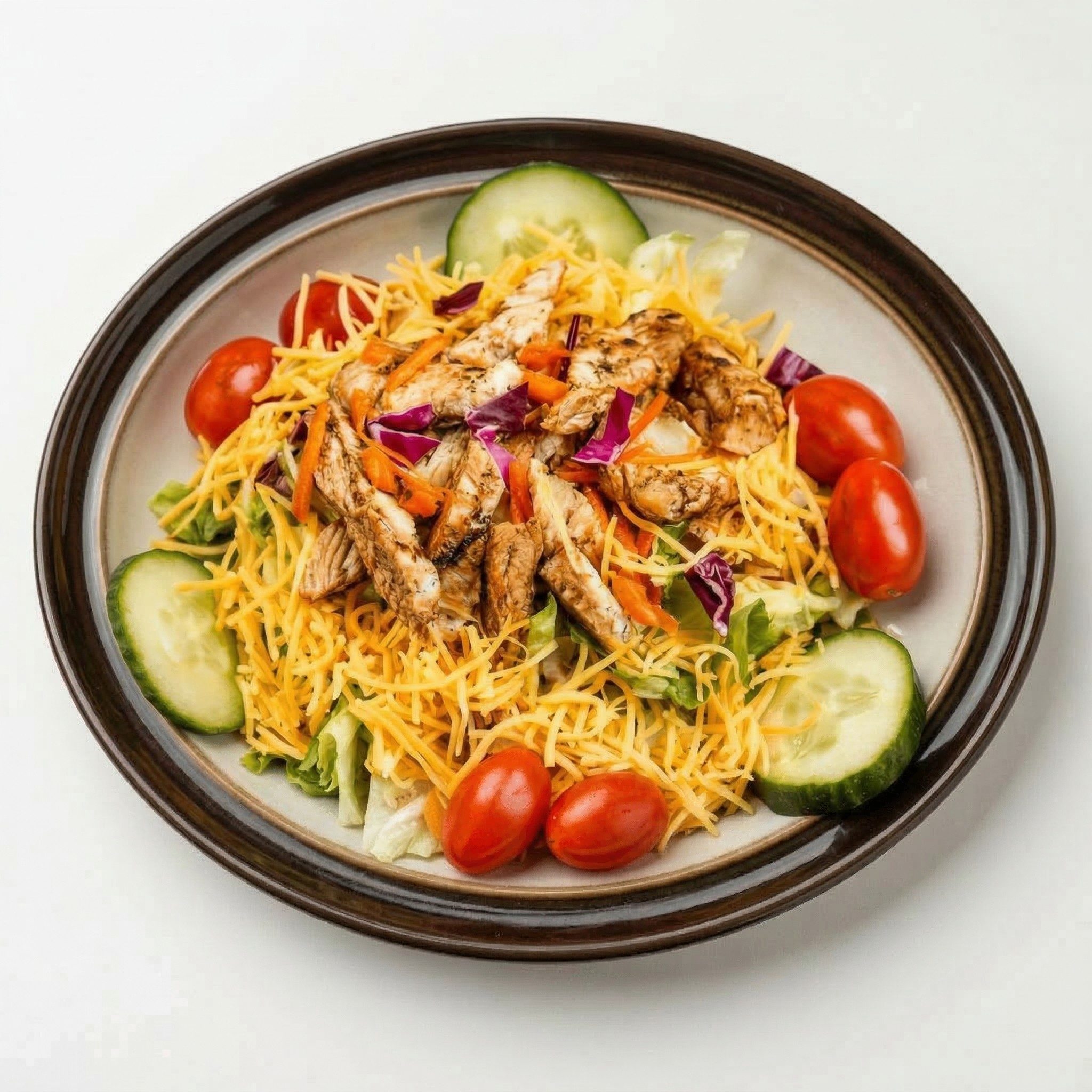 Grilled Chicken Chef Salad.